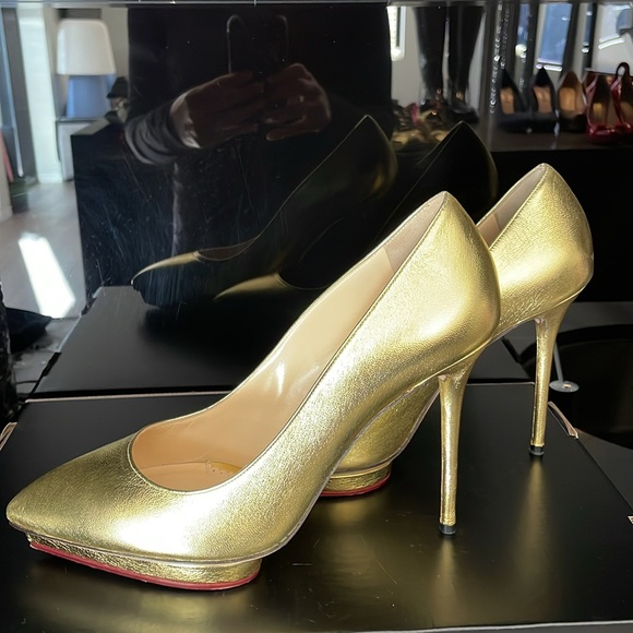 Charlotte Olympia leather pumps - Picture 3 of 6